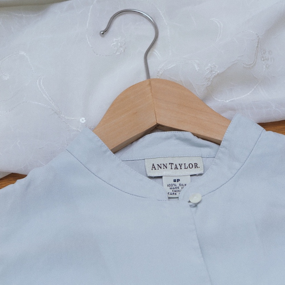 Vintage Silk Sleeveless Top - Picture 2 of 2